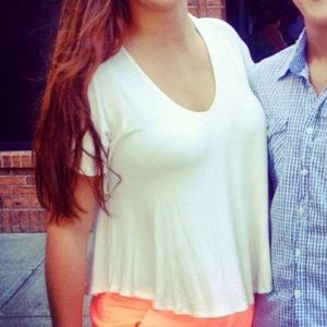 Flowy white blouse